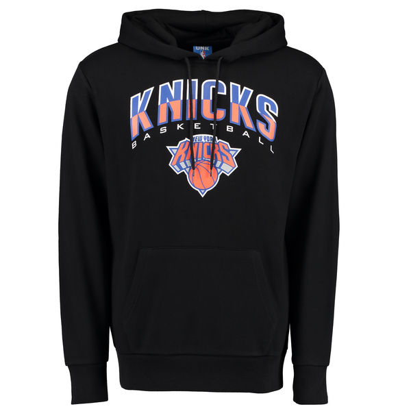 Men New York Knicks UNK Ballout Pullover Hoodie Black